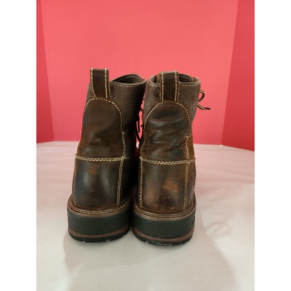 Timberland PRO Women's Hightower 6" Alloy Toe Waterproof Work Boot Brown 11 - Picture 7 of 12